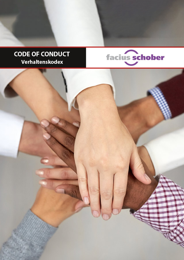 <p>&nbsp;</p><p><strong>Code of Conduct</strong><br>Verhaltenskodex</p>
